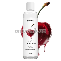 Лубрикант Satisfyer Juicy Lubricant Cheeky Cherry - вишня, 300 мл - Фото №1