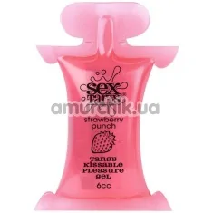 Оральный лубрикант Sex Tarts Strawberry Punch - клубника, 6 мл - Фото №1