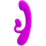 Вибратор Pretty Love Full Cover Silicone Sincere, фиолетовый - Фото №3