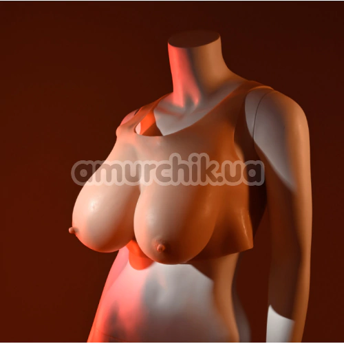 Накладні груди Gender X Undergarments Plate E-Cup, тілесні