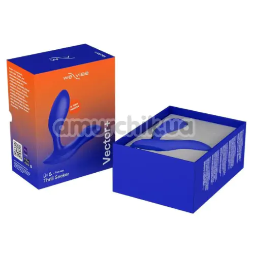 Вибростимулятор простаты We-Vibe Vector+ (ви вайб вектор+ синий)
