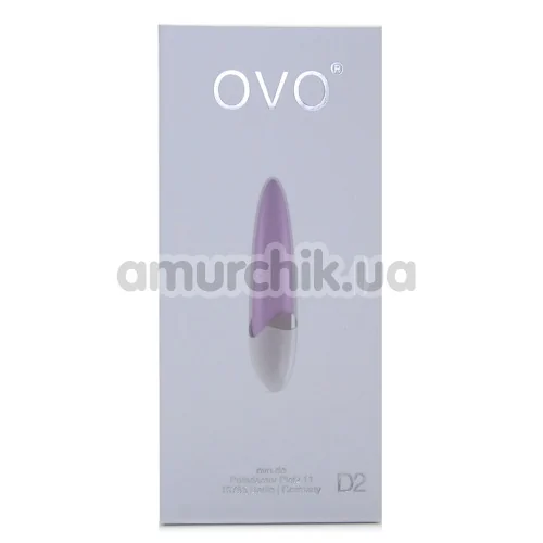 Клиторальный вибратор OVO D2, розовый
