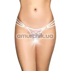 Трусики-стринги G-String 2498, белые - Фото №1
