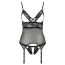 Комплект Passion Free Your Senses Diabolina Corset, черный: корсет + трусики - Фото №3