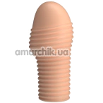 Насадка на пенис Pretty Love Hoytt, телесная - Фото №1