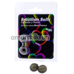 Лубрикант c эффектом вибрации Brazilian Balls Explosion y Pasion, 2 шт - Фото №1