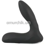 Вибростимулятор простаты XouXou Inflatable Vibrating Butt Plug, черный - Фото №1