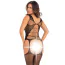 Комбинезон Flight Risk Sheer Bodystocking, черный - Фото №2