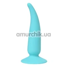 Анальна пробка ToDo Anal Plug Cappy, бірюзова - Фото №1