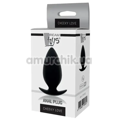 Анальная пробка Bootyful Silicone Unisex Medium, черная
