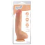 Фаллоимитатор Real Touch S Real Beats Dong 9 Inch Dildo No.02, телесный - Фото №6