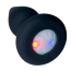 Анальная пробка с подсветкой Passion Play Light-up Buttplug M, черная - Фото №7