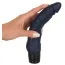 Вибратор Vibra Lotus Silicone Classics Medium Vibrator, синий - Фото №5