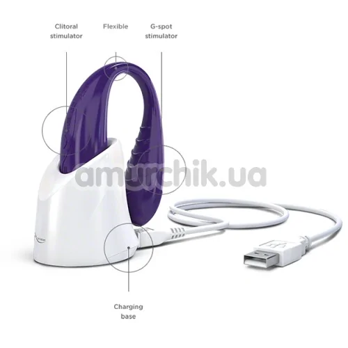 Вибратор We-Vibe II Plus Purple (ви вайб 2 плюс фиолетовый)