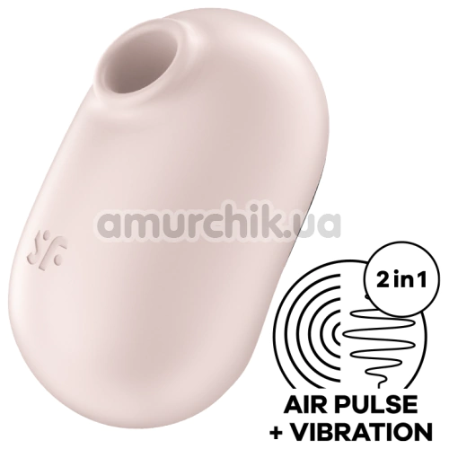 Симулятор орального секса для женщин с вибрацией Satisfyer Pro To Go 2, розовый - Фото №1