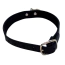 Ошейник DS Fetish Collar With Ring & Without Line, черный - Фото №4