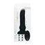 Анальный вибратор с толчками Thunderplugs Silicone Vibrating & Thrusting Plug with Remote Control, черный - Фото №6