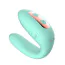 Вибратор с пульсацией Odeco Every Night Toys Licking Vibrator 2212, бирюзовый - Фото №3