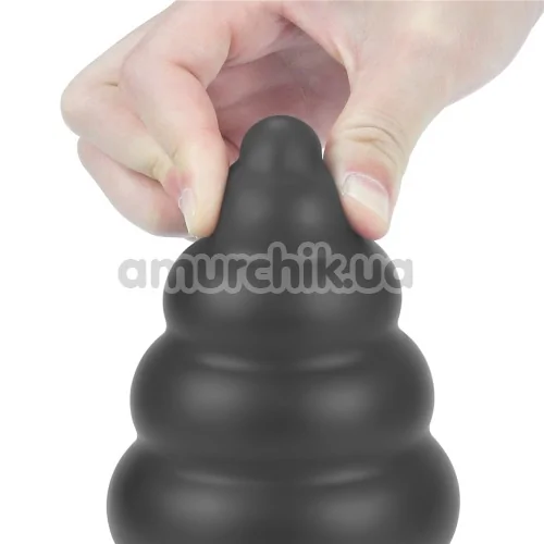Анальная пробка с вибрацией Lovetoy Vibrating Anal Cracker 7, черная