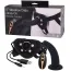 Страпон з вібрацією Vibration Dildo Strap-On Remote Control 5, чорний - Фото №4