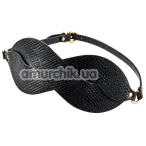 Маска на глаза Guilty Pleasure Beacon Braided Blindfold, черная - Фото №1