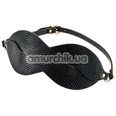 Маска на глаза Guilty Pleasure Beacon Braided Blindfold, черная - Фото №1