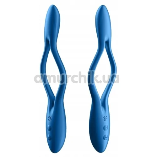 Вібратор Satisfyer Elastic Game, синій