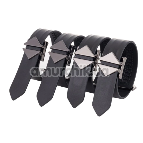 Бондажный набор Lockink Sevanda Bondage & Restraints Set, черный