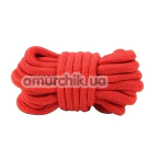 Мотузка Star Night Bondage Rope, червона - Фото №1