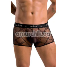 Мужские трусы-шорты Passion Free Your Senses Short James 032, черные - Фото №1
