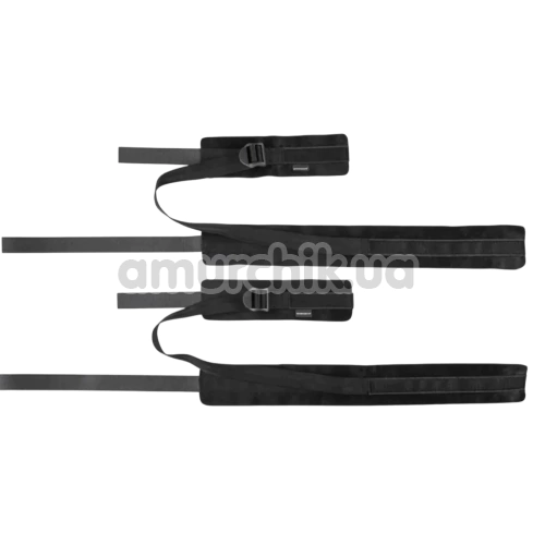 Фіксатори для рук і ніг Sex & Mischief Restraints Thigh & Wrist Cuffs, чорні