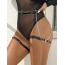 Гартеры Star Night Leg Chain Body Harness, черные - Фото №8