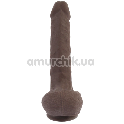 Фаллоимитатор T-skin ReaL Funky Dick, коричневый