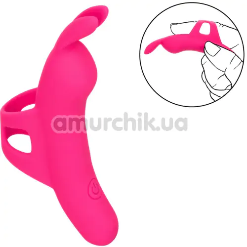 Вибратор на палец Neon Vibes The Flirty Vibe, розовый