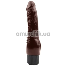 Вибратор Rubicon Ignite Vibrating Naughty Cock, коричневый - Фото №1