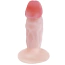 Анальний фалоімітатор The Little Stud Penis Butt Plug, тілесний - Фото №1