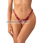 Трусики-стринги Obsessive Inferro, красные - Фото №1