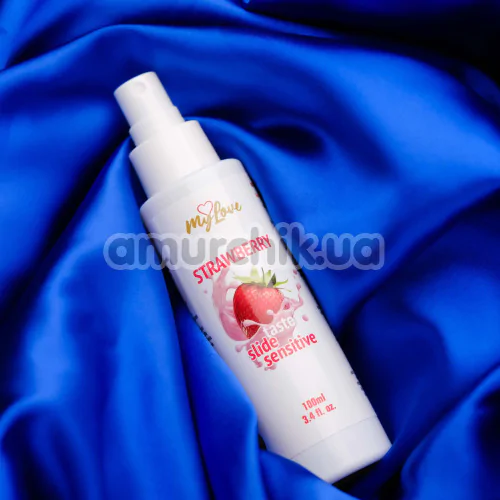 Лубрикант MyLove Taste-Slide Sensitive Strawberry - полуниця, 100 мл