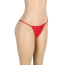 Трусики-стрінги Star Night Rhinestone Panties With Crystals, червоні - Фото №6