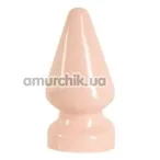 Анальна пробка XL Humongous Butt Plug, тілесна - Фото №1