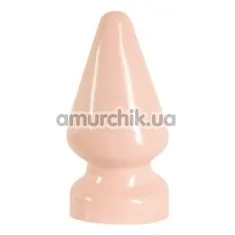 Анальна пробка XL Humongous Butt Plug, тілесна - Фото №1