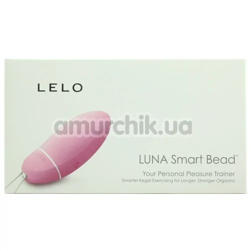 Виброяйцо Lelo Luna Smart Bead Pink (Лело Луна Смарт Бид), розовое