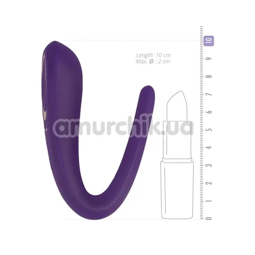 Вибратор Satisfyer Double Classic, фиолетовый