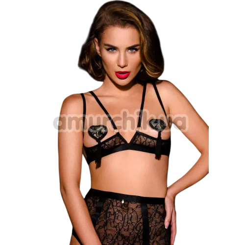 Бюстгальтер OhMyG! Paris Half Bra, чорний - Фото №1