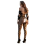 Комбінезон Star Night Bow Flower Bodystocking, чорний - Фото №2