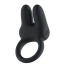 Виброкольцо для члена Passion Play Silicone Rabbit Vibrating Cockring Standard, черное - Фото №1