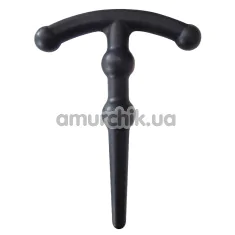 Уретральна вставка Blue Junker Penis Stick T8, чорна - Фото №1