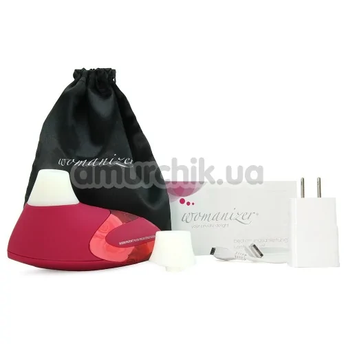 Симулятор орального секса для женщин Womanizer W500 Pro, красный