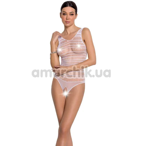 Боди Passion Free Your Senses Erotic Line BS086, белое - Фото №1