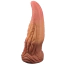 Фаллоимитатор Dual-Layered Silicone Nature Cock LV411018, коричневый - Фото №3